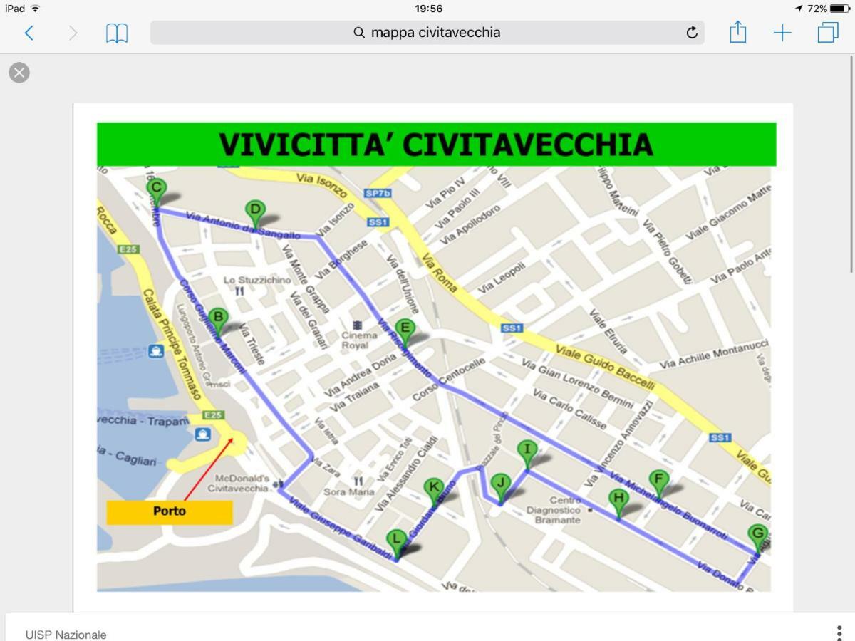 Whole Holiday Home Apartment Splendid Civitavecchia Da Pamino & Priscilla Exterior foto